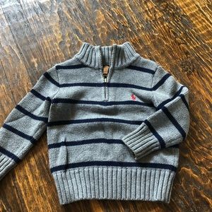 Ralph Lauren boys half zip sweater size 24 month